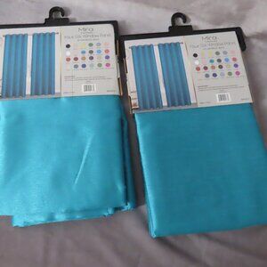 Mira Faux Silk Window Panels